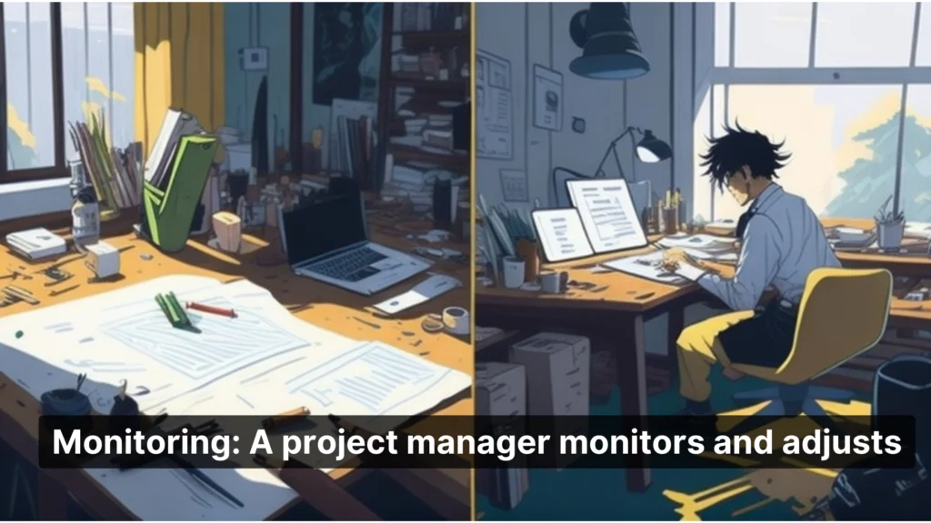 project management process monitoring and control