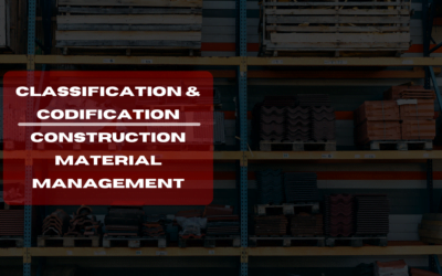 The Significance of Classification and Codification in Construction Material Management