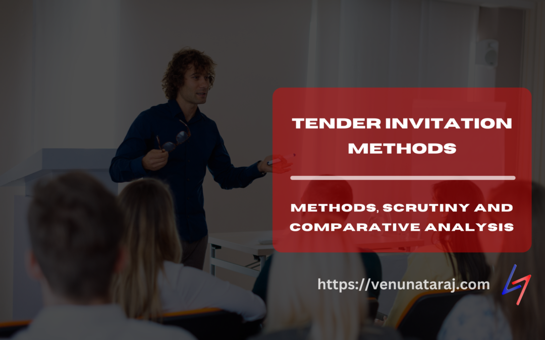 Tender Invitation Methods and Scrutiny: Essential Practices for Construction Projects